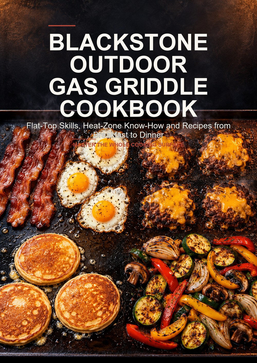 OUTDOOR GAS GRIDDLE COOKBOOK Flat-Top Skills, Heat-Zone Know-How and Recipes from Breakfast to Dinner MASTER THE WHOLE COOKING SURFACE cover