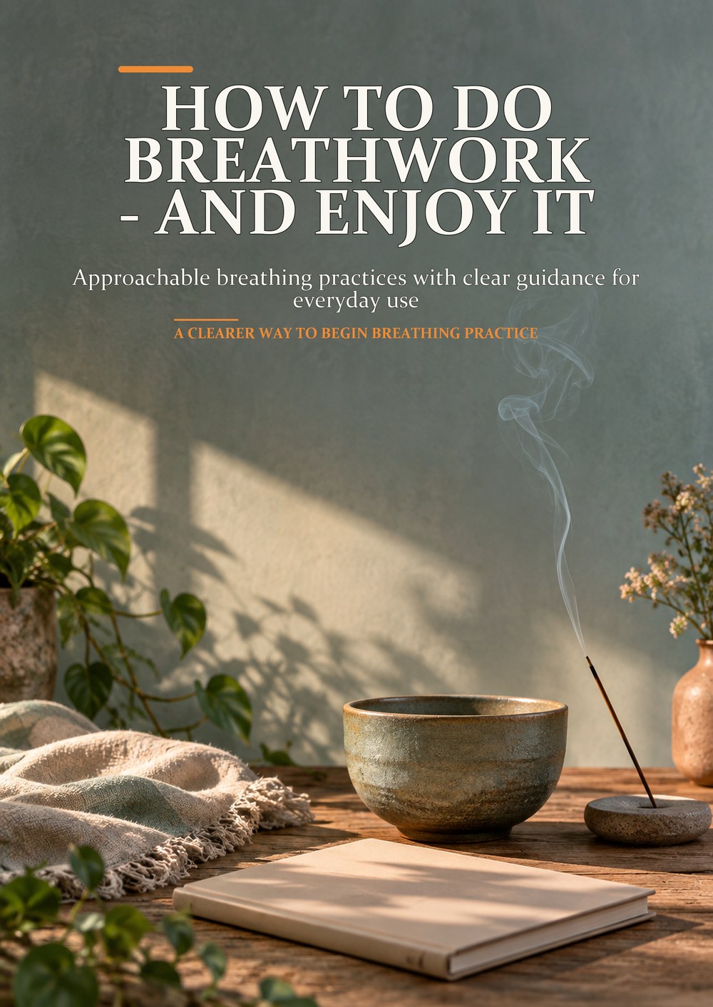 HOW TO DO BREATHWORK - AND ENJOY IT Approachable breathing practices with clear guidance for everyday use A CLEARER WAY TO BEGIN BREATHING PRACTICE cover