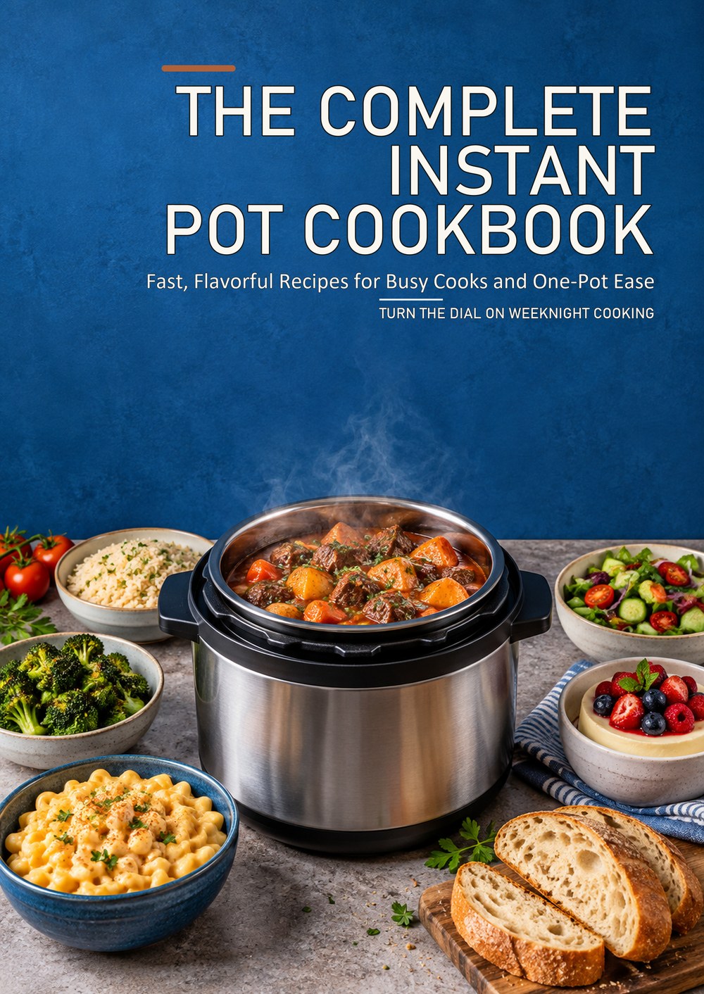 THE COMPLETE INSTANT POT COOKBOOK Fast, Flavorful Recipes for Busy Cooks and One-Pot Ease TURN THE DIAL ON WEEKNIGHT COOKING cover