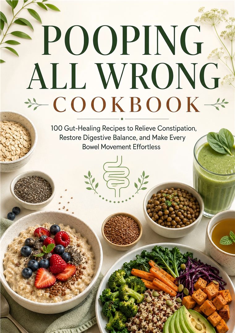 Pooping All Wrong Cookbook cover