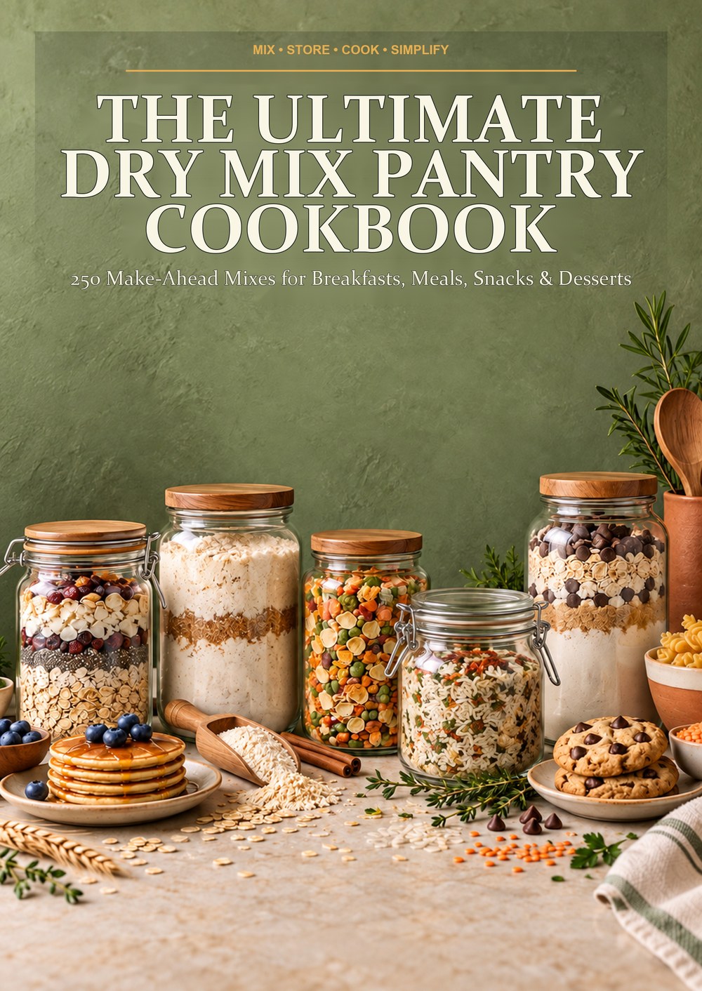 THE ULTIMATE DRY MIX PANTRY COOKBOOK 250 Make-Ahead Mixes for Breakfasts, Meals, Snacks & Desserts MIX • STORE • COOK • SIMPLIFY cover