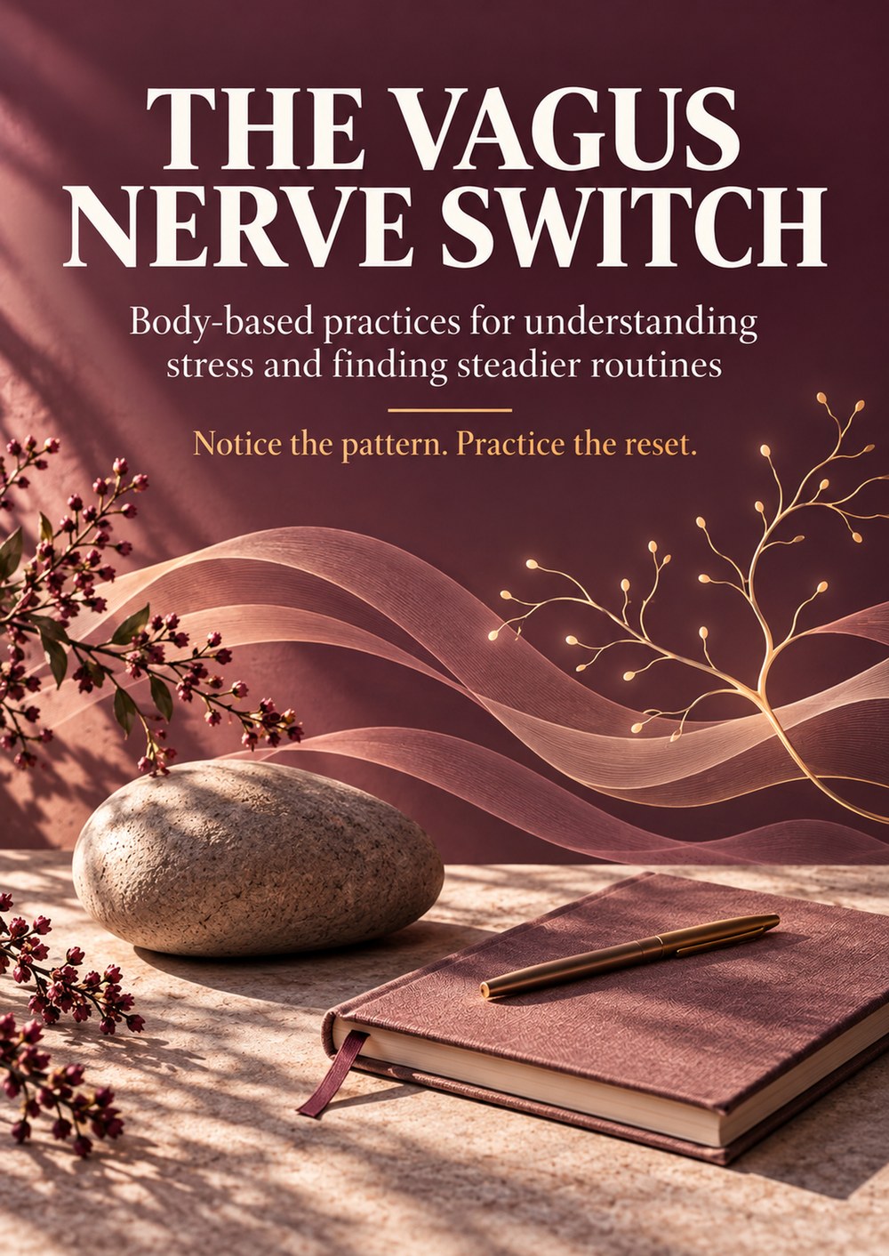 THE VAGUS NERVE SWITCH Body-based practices for understanding stress and finding steadier routines NOTICE THE PATTERN. PRACTICE THE RESET. cover