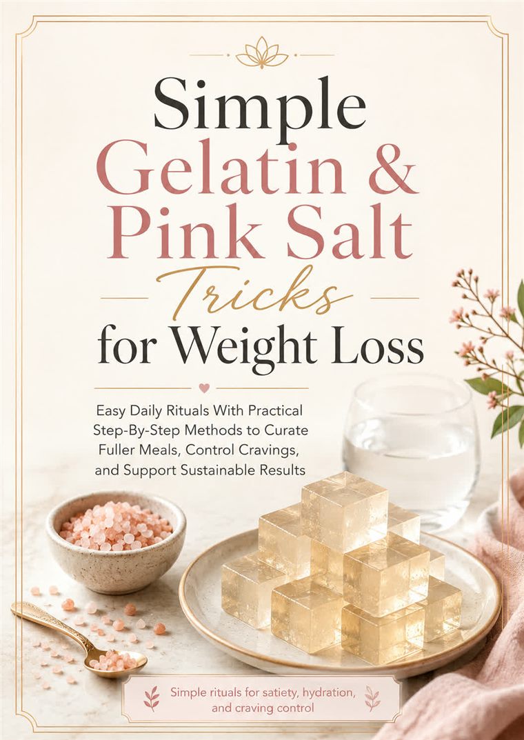 Simple Gelatin & Pink Salt Tricks for Weight Loss cover