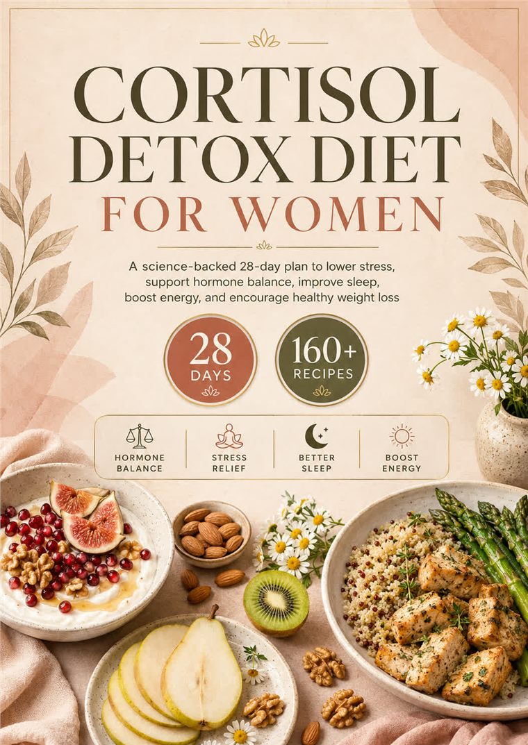 Cortisol Detox Diet for Women cover
