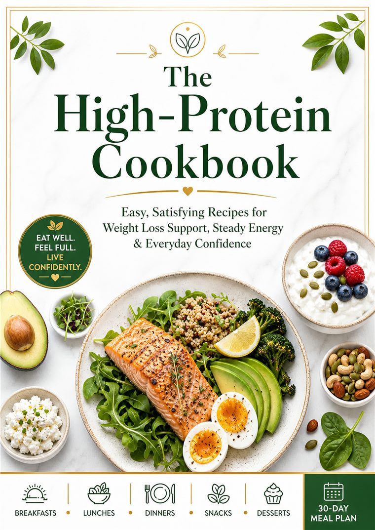 The High-Protein Cookbook cover
