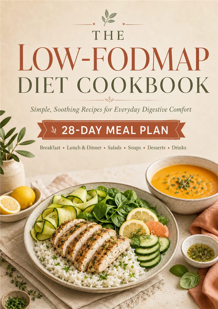 The Low-FODMAP Diet Cookbook cover